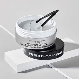 Peter Thomas Roth Collagen Hydra-Gel Face & Eye Patches – 90 Patches + Tweezers